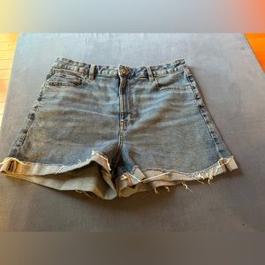 AE Denim Mom Shorts